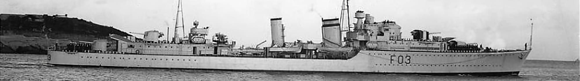 HMS Cossack F03