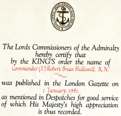 Halliwell Robert Brian