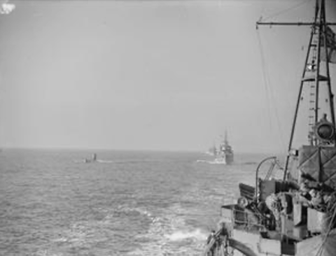 Torpedo and anti submarine exercises 1940